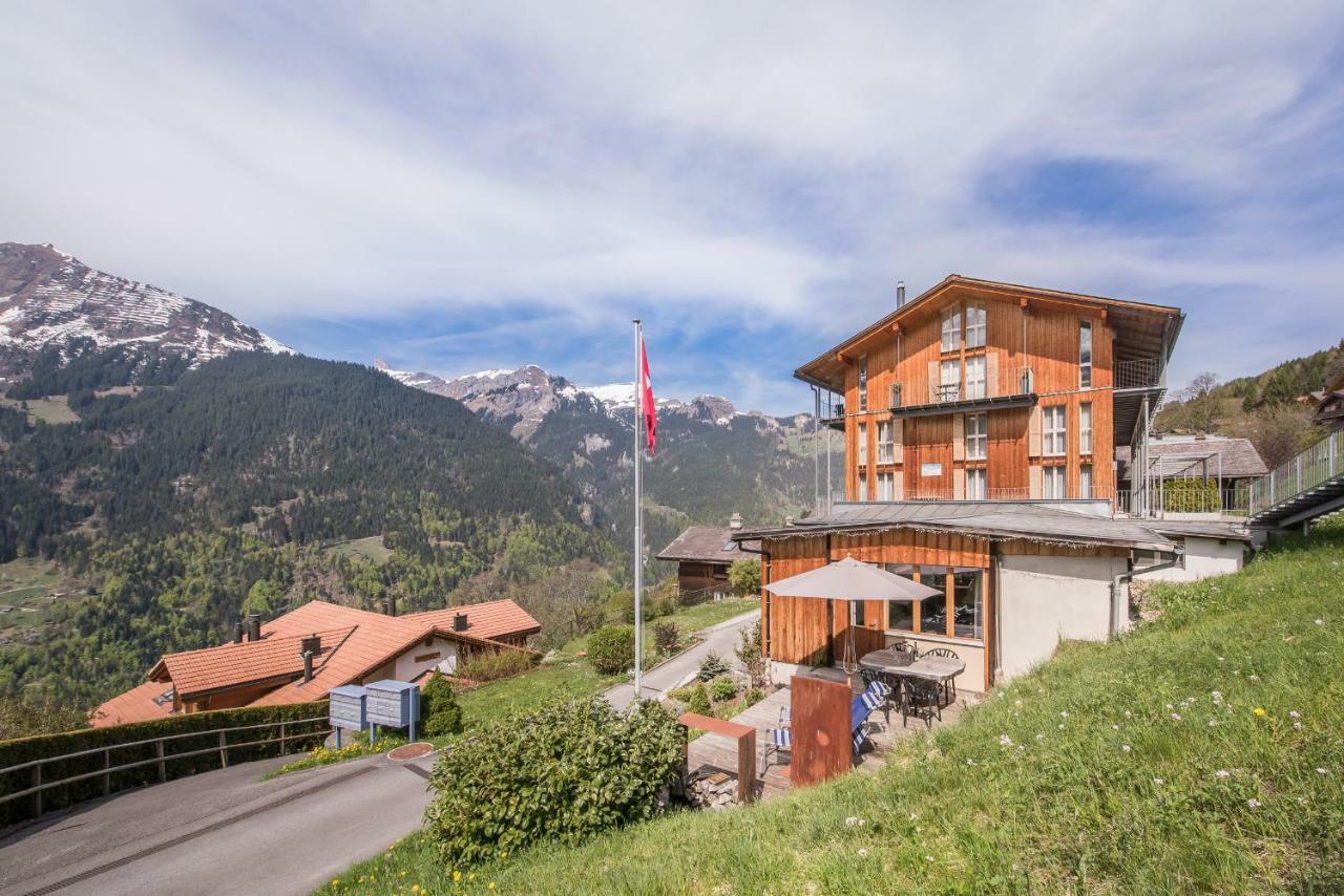 Schweizerheim Residence 11 Wengen Buitenkant foto