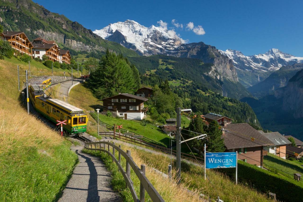 Schweizerheim Residence 11 Wengen Buitenkant foto